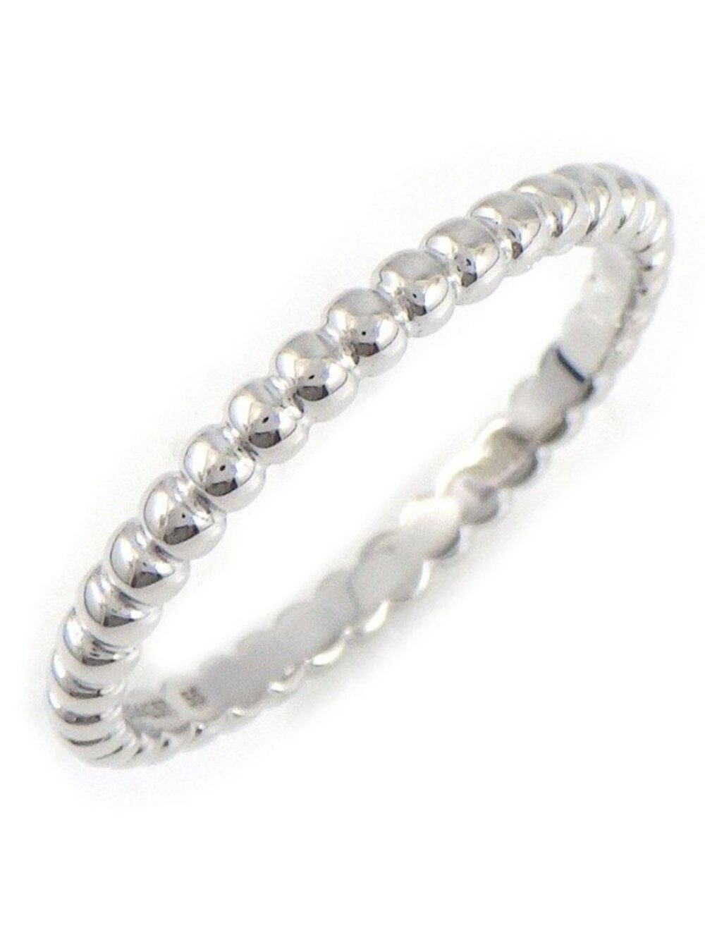 Van Cleef & Arpels Ring Perlee White Gold Pearl Small 18k White